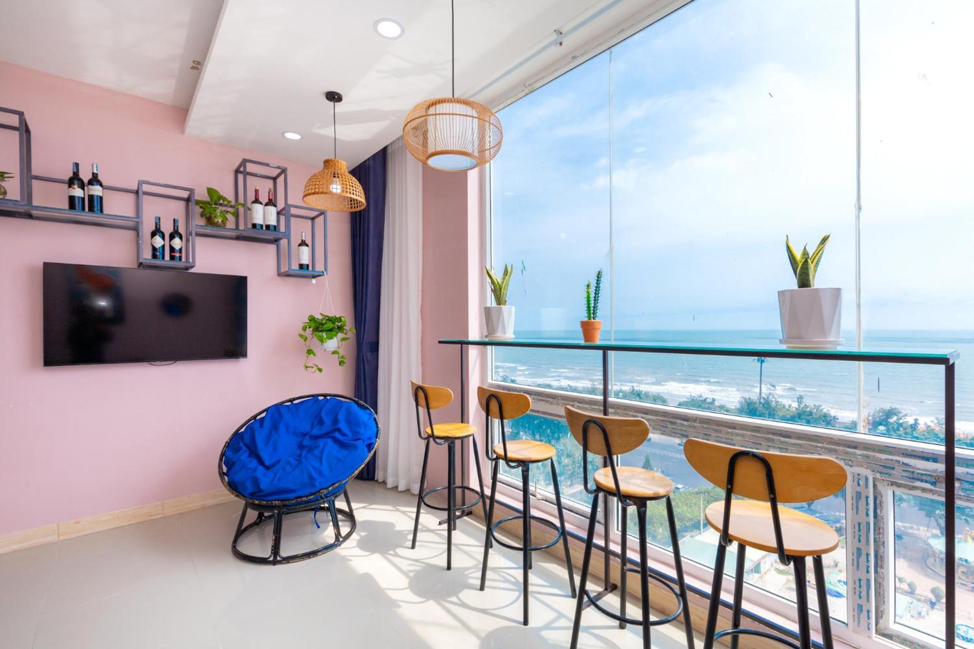 Can Ho "2" Oasky View Bien 3 Phong 5 Giuong- Oasky Sea View Apartment Vung Tau Exterior photo